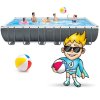 Piscină de grădină cu structură 732 x 366 x 132 cm 15în1 INTEX 26368