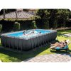 Piscină de grădină cu structură 732 x 366 x 132 cm 15în1 INTEX 26368