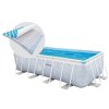 Piscină de grădină cu structură 400 x 200 x 100 cm 4în1 INTEX 26780
