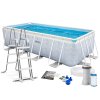 Piscină de grădină cu structură 400 x 200 x 100 cm 4în1 INTEX 26780