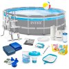 Piscină de grădină cu structură 488 x 122 cm 18în1 INTEX 26730