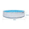 Piscină de grădină cu structură 488 x 122 cm 21în1 INTEX 26746