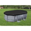Acoperiș pentru piscină ovală cu structură 300 x 200 x 84 cm Bestway 58424