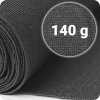Plasă de umbrire 1,5x50m 140g/m2 + 50 cleme gri