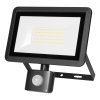 Reflector LED cu senzor PIR, 50W, 4000lm, IP44, 4000K