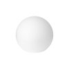 Lampă de grădină sferică IP44, 40W, Ø300mm albă
