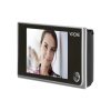 Vizor electronic pentru ușă 3,5" LCD argintiu