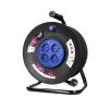 Cablu prelungitor pe tambur cu 4 prize 30m