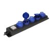 Prelungitor IP44 5m, 5 prize Schuko