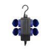 Prelungitor IP44 5m, 4 prize (cablu de cauciuc)