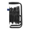 Cablu de extensie pe tambur 15m, 4 prize Schuko