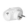 Distribuitor electric triplu alb 2x2P+E