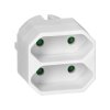 Distribuitor alb Euro 2x2P, 20 buc.