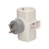 Priză electrică rotativă triplă 230V