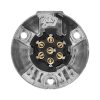 Priză tractoare din aluminiu pentru remorcă 7-pini