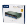 Comutator BLOW 8x PoE 100Mb 100W BL-SW10-8P 2UpLink