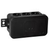 Cutie de distribuție IP54 pentru 8 cabluri, neagră