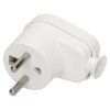 Ștecher unghiular alb 230V 16A