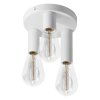 Plafonieră, 3x60W, albă, IP20, rotundă