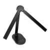 Lampă de birou LED cu USB, reglabilă, 8W, neagră