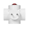 Adaptor priză cu 3 ieșiri și întrerupător