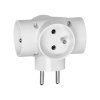Adaptor cu 4 prize cu protecție la supratensiune