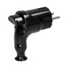 Conector unghiular cu ejector 16A/250V, negru