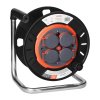 Tambur cu cablu rezistent 25m, 4 prize, IP44