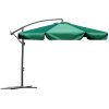 Umbrelă de terasă verde 350cm