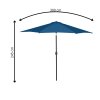 GU0035 UMBRELĂ DE GRĂDINĂ 300 CM