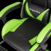 Scaun de jocuri Kruger&Matz Warrior GX-150 negru-verde