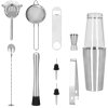 KI0009 SET BARMAN PENTRU BĂUTURI SHAKER, 11 ELEMENTE.
