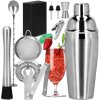 KI0010 SET BARMAN PENTRU BĂUTURI SHAKER 750 ML, 11 ELEM.