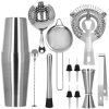 KI0011 SET DE BARMAN PENTRU BĂUTURI SHAKER 600/750 ML, 14 BUC.