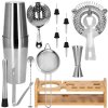 KI0011 SET DE BARMAN PENTRU BĂUTURI SHAKER 600/750 ML, 14 BUC.