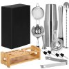 KI0011 SET DE BARMAN PENTRU BĂUTURI SHAKER 600/750 ML, 14 BUC.