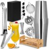 KI0011 SET DE BARMAN PENTRU BĂUTURI SHAKER 600/750 ML, 14 BUC.