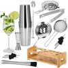 KI0011 SET DE BARMAN PENTRU BĂUTURI SHAKER 600/750 ML, 14 BUC.