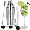 KI0014 SET BARMAN PENTRU BĂUTURI SHAKER 750 ML, 6 BUC.