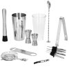 KI0015 SET BARMAN PENTRU BĂUTURI SHAKER, 14 PIESE.