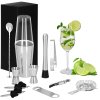 KI0015 SET BARMAN PENTRU BĂUTURI SHAKER, 14 PIESE.