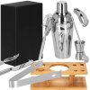 KI0022 SET BARMAN PENTRU BĂUTURI SHAKER 550 ML, 8 PIESE.