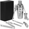 KI0022 SET BARMAN PENTRU BĂUTURI SHAKER 550 ML, 8 PIESE.