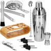 KI0025 SET BARMAN PENTRU BĂUTURI SHAKER, 12 PIESE.