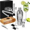 KI0025 SET BARMAN PENTRU BĂUTURI SHAKER, 12 PIESE.