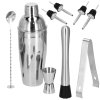 KI0025 SET BARMAN PENTRU BĂUTURI SHAKER, 12 PIESE.