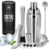 KI0156 SET BARMAN PENTRU BĂUTURI SHAKER, 11 PIESE.