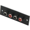4x conector RCA pe placă pentru sistem audio-video