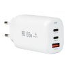 Încărcător rapid USB+USB-C 65W pentru priză