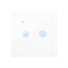 Comutator tactil WiFi cu două canale pentru lumini